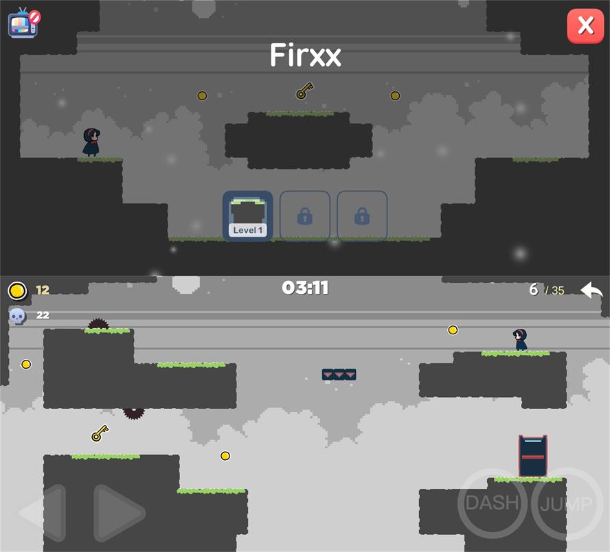 动作冒险闯关游戏 Firxx-咿咕咿咕