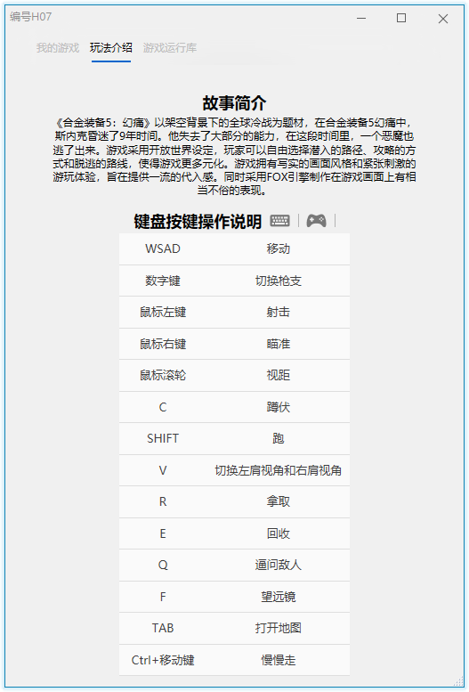 《合金装备5：幻痛》v1.15-咿咕咿咕