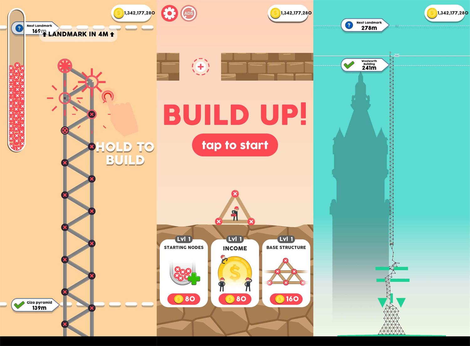超具挑战的建造游戏 建筑上升-咿咕咿咕